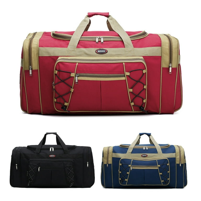 Large canvas top travel bag