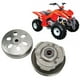 thumbnail image 4 of Scooter Rear Clutch Assembly, Metal Alloy Rear Clutch Assembly 19 Spline Wear Resistant High Hardness For 150cc 4 Stroke Go Kart ANGGREK Otros, 4 of 8