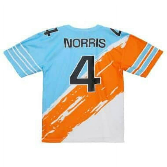 McLaren Racing F1 Special Edition Miami GP Lando Norris Mitchell & Ness Paintbrush Jersey