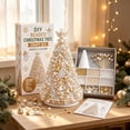 thumbnail image 2 of Clearance DIY Beaded Christmas Tree Kit, Crystal Art Craft Set for Adult, Twinkle Kit Christmas Tree, Christmas Gift (Angle), 2 of 8