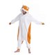 thumbnail image 2 of Pijama de una pieza con cremallera XXL para hombre y mujer, ropa de dormir divertida con estampado de hámster, dibujos animados de Anime, mono de lana, ropa de dormir de Navidad, RaccoonKigurumi, 2 of 3