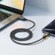 thumbnail image 3 of ACEFAST C21-03 1.2m USB C to USB C Cable 60W Charging Data Transfer Braided Cord with Colorful Light, 3 of 5