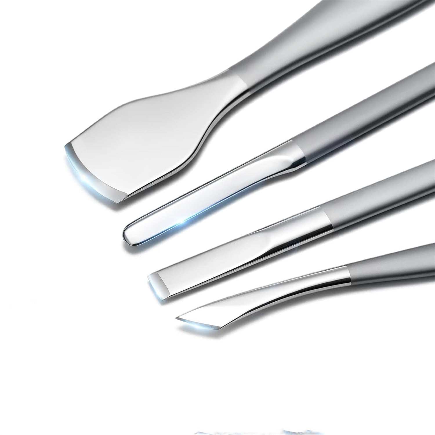 Pedicure Knife Set Professional Ingrown Toenail Clippers Foot Care Tools Stainless Steel Nail Cuticle Nippers Remover Kits (7 Pcs Set)