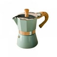 thumbnail image 3 of Coffee Maker Aluminum Italian Moka Espresso Coffee Maker Percolator Stove Top Pot 150/300ML Kitchen Tools Stovetop Coffee Maker For Coffee, 3 of 7