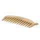 thumbnail image 3 of Small Golden Comb Keychain Pendant For Women Retro Accessory On The Go 1Set, 3 of 5