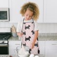 thumbnail image 4 of Scottish Terrier Kids Aprons for Girls and Boys,Adjustable Neck Strap Toddler Aprons for Kids Cooking Baking, 4 of 7