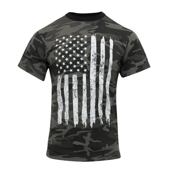 Rothco Camo US Flag T-Shirt