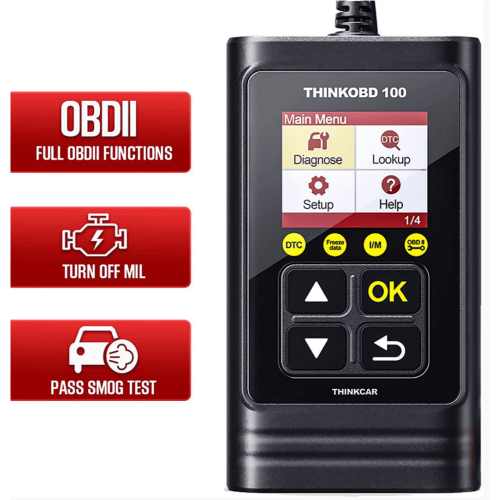 THINKOBD 100 OBDII Scanner, code reader with full 10mode functionality