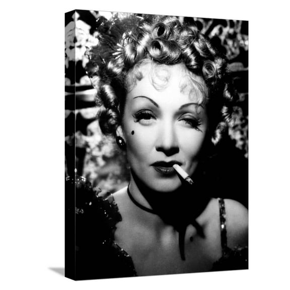 Art.com Destry Rides Again, Marlene Dietrich, 1939 Stretched Canvas Print Wall Art, 12" x 16"
