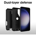 thumbnail image 5 of OtterBox Galaxy S23 Commuter Series Case - BLACK, slim & tough, pocket-friendly, with port protection, 5 of 6