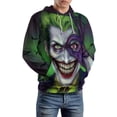 thumbnail image 5 of Joker Hoodies for Men Women, Unisex Hooded Sweatshirt, Oversized Pullover with 3D Print, Casual Loose Fit Hoodie, S-6XL, 5 of 8