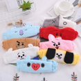 thumbnail image 2 of bts bt21 face wash turbante diadema elástica para el cabello para maquillaje y lavado facial de un tamaño unisex huangjie unisex, 2 of 2