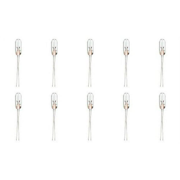 CEC Industries #1783 Bulbs, 2.5 V, 0.5 W, Wire Terminal Base, T-1.75 shape (Box of 10)