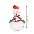 thumbnail image 3 of Fridja Animated Christmas Hat with Music Plush Christmas Doll Hat Dancing Singing Glowing Santa Hat, 3 of 5
