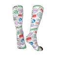 thumbnail image 4 of Easygdp Stamp Set Collection Fashionable Adult Sockings&Sports Sockings&Breathable Sockings, Non-Pilling,Contrasting Color Design, 4 of 9