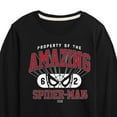 thumbnail image 3 of Marvel Spider-Man - Property Of Spider Man - Toddler And Youth Long Sleeve Graphic T-Shirt, 3 of 5