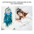 thumbnail image 6 of Kraoden Turquoise Tree of Life Dreamcatcher Charm with Colorful Feathers, Bohemian Wind Chimes Wall Decoration for Home Interior Style, 6 of 6