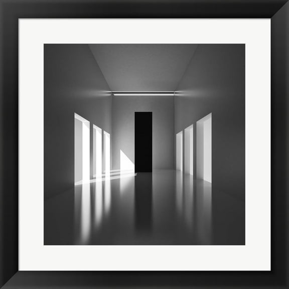 Great Art Now Light and Dimension by Antonyus Bunjamin (Abe), Framed Wall Art, 19.5W x 19.5H