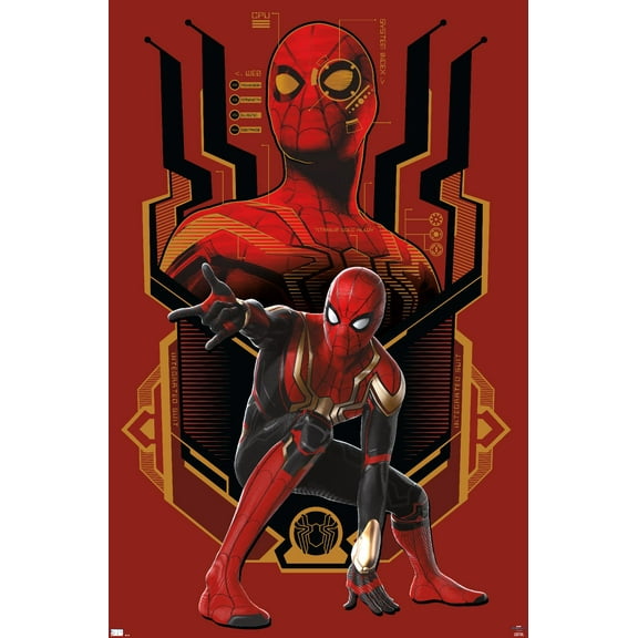 Marvel Spider-Man: No Way Home - Posed Wall Poster, 22.375" x 34"