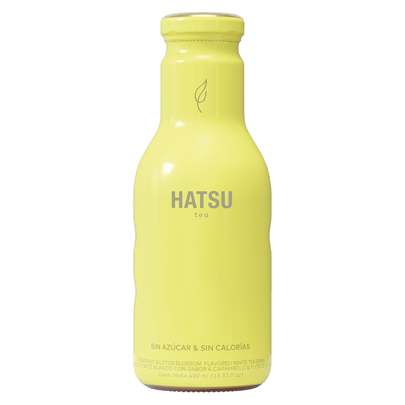 Hatsu Flavored Teas, Drink made with natural extract,no artifitial