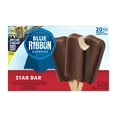 thumbnail image 5 of Blue Ribbon Classics Star Chocolate Flavored Coated Artificially Vanilla Flavored Frozen Dessert Treat Bar, 45 fl oz, 20 Pack, 5 of 12