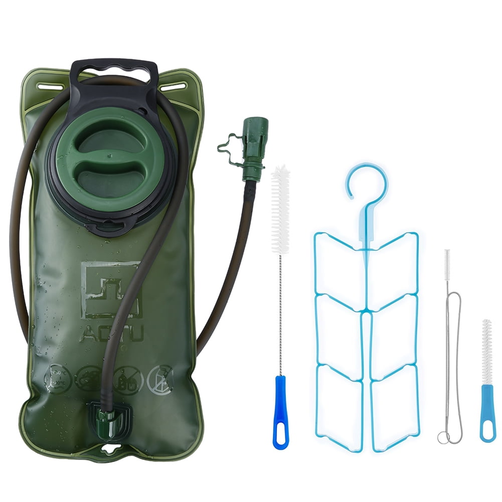 RUNACC 2L Hydration Pack Water Bladder Practical Hydration Bladder Leak-proof Water Reservoir with Free Cleaning Kit,... by RUNACC