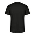 thumbnail image 5 of ADSSDQ Men's Round Neck Short Sleeve Waffle Knit Tee Summer Casual T Shirt Tops Black XL, 5 of 5