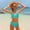 EliteGoogv+Green, variant on Girls Two Piece Bikini Set Solid Color Bikini Top & Briefs Bathing Suit Comfortable Elegant Swimwear Summer Beach Pool Swimsuit,Mint Green,11-12 Years