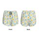 thumbnail image 3 of Balery Daisies Flowers Pantalones cortos deportivos para mujer con forro y dos bolsillos, elásticos, para entrenamiento, gimnasio, yoga-Medium, 3 of 7