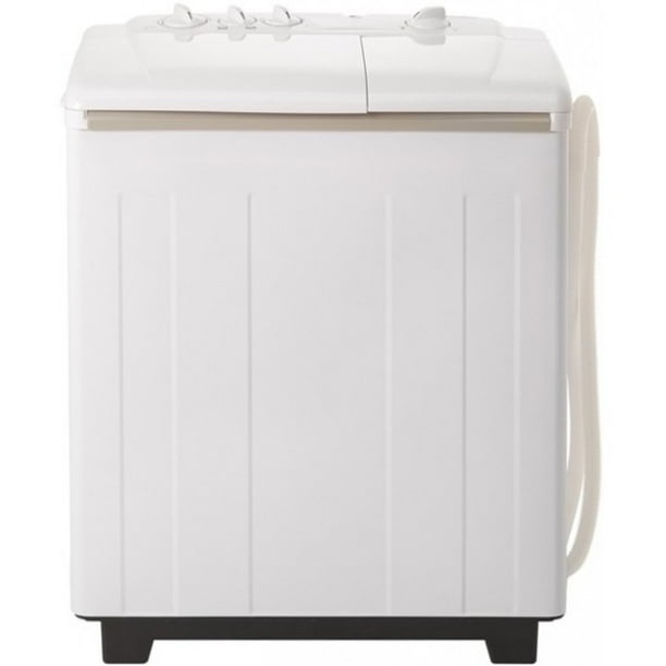 Danby 2.26 cu ft Twin Tub Washing Machine with Spin Dry, White