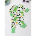 thumbnail image 5 of Emy Dola Baby Boys' Snug Fit Pajamas Bamboo Viscose Footless Baby Sleeper Newborn Boys Jumpsuit Sleep 'N Play Romper One-Piece, 5 of 7