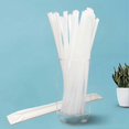 thumbnail image 3 of 100Pcs/Bag Drinking Straws Eco-friendly Multicolor Portable Flexible Disposable Plastic Drinking Straws for Home KAESI, 3 of 5