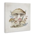 thumbnail image 3 of Stupell Industries Neutral Cottage Mushrooms Cottage Painting Wrapped Canvas Canvas Art Print Wall Art, 36 x 36, 3 of 7