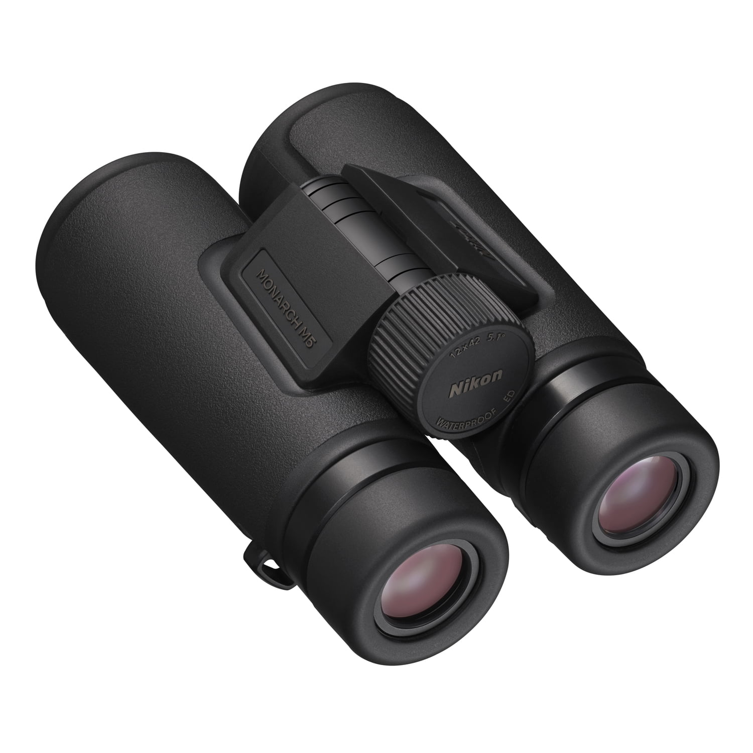 Nikon MONARCH M5 12x 42-mm Binoculars with Neck Strap, Case, and Caps, 16769