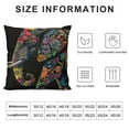 thumbnail image 5 of FUMJ Mandala Floral Elephant Waist Lumbar Throw Pillow case Cushion Cover for Sofa Home Decorative, 5 of 5