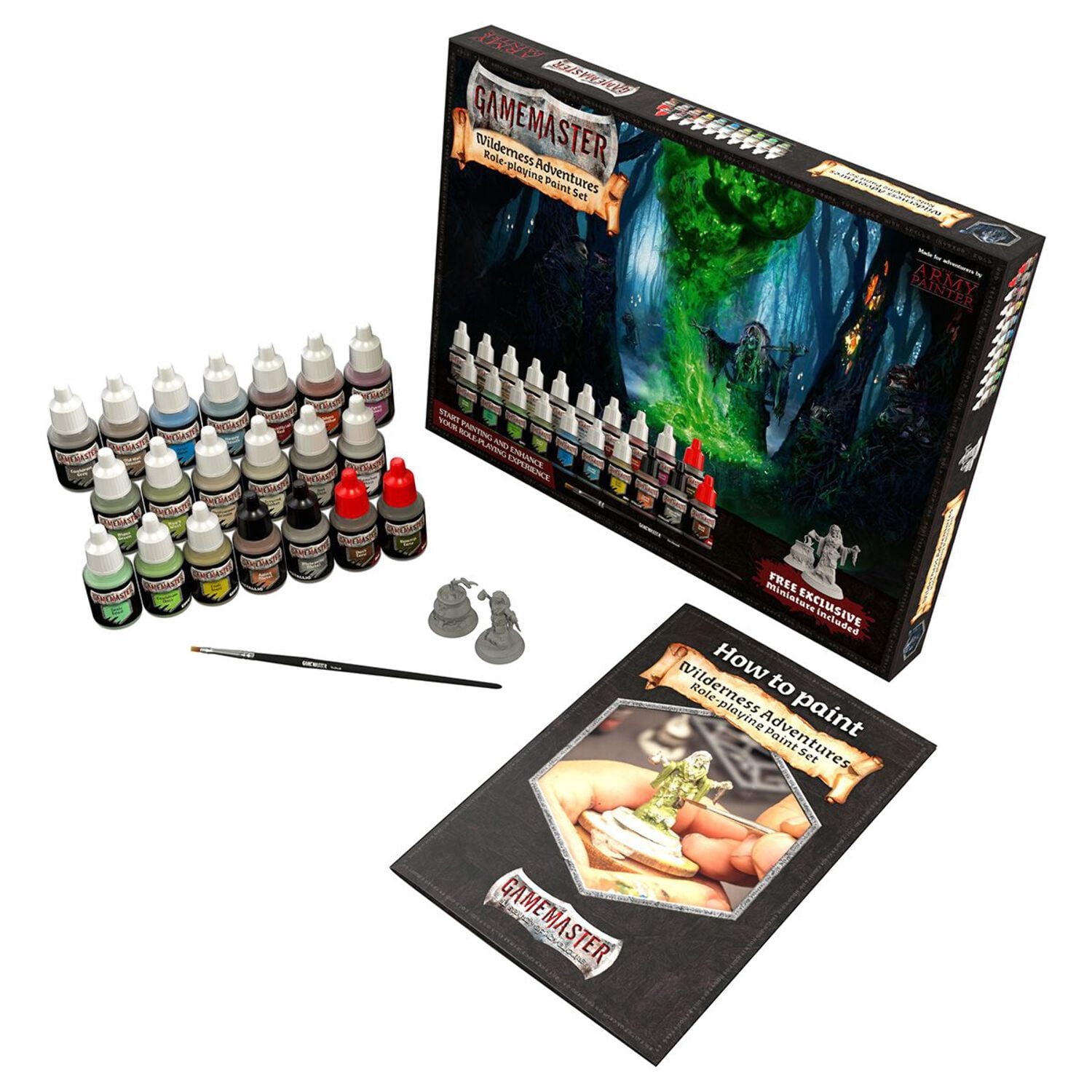 Army Painter, The Wilderness Adventures Paint Set New