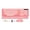 Baby Pink, variant on Wireless Keyboard and Mouse Combo Latte, Retro Round Keycaps, Full Size with Detachable Wrist Rest, 2.4G for PC Mac Windows