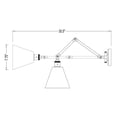 thumbnail image 2 of Z-Lite 1 Light Wall Sconce, 2 of 8
