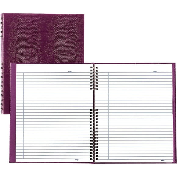 Blueline A10150.RAS NotePro Notebook 10.75" x 8.5" 150 pages Dark Raspberry - 1 Each