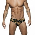 thumbnail image 1 of Bañador de hombre, bañador triangular, bañador de cintura baja, bañador con copa antivergüenza, bañador sexy, 1 of 4