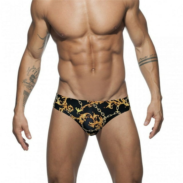 Bañador de hombre, bañador triangular, bañador de cintura baja, bañador con copa antivergüenza, bañador sexy