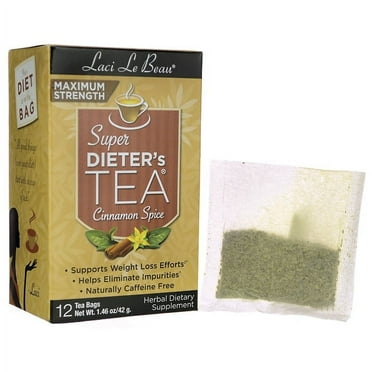 Laci Le Beau Laci Super Dieter's Tea Cinnamon Spice , 15 Count ...