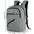 thumbnail image 2 of Coofit Travel Backpack Large Capacity Universal Hiking Daypack Travel Rucksack for Men, 2 of 10