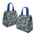 thumbnail image 2 of Pioneer Flower Floral Print Pattern Insulated Lunch Bag for Women & Adults,Large Portable Soft Cooler Lunch Bag,Thermal Food Storage Tote with Pearl Cotton,8.66L,8.75x5.75x9.5 Inch, 2 of 6