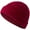 Wine, variant on Beanie Hats for Men Women Knit Cuffed Cap Autumn Winter Solid Color Warm Cozy Ski Skully Stocking Cap Knitted Beanies