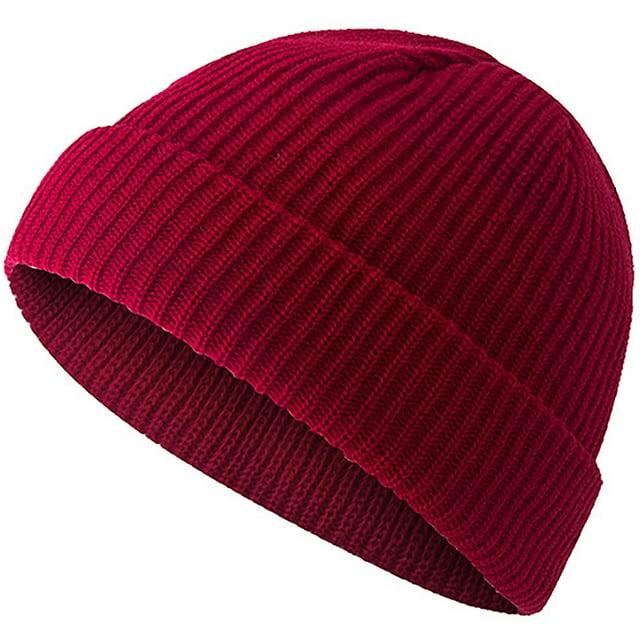 Chapeau Tricoté Rétro à Dôme Chaud pour Couples Automne et Hiver Hommes et Femmes