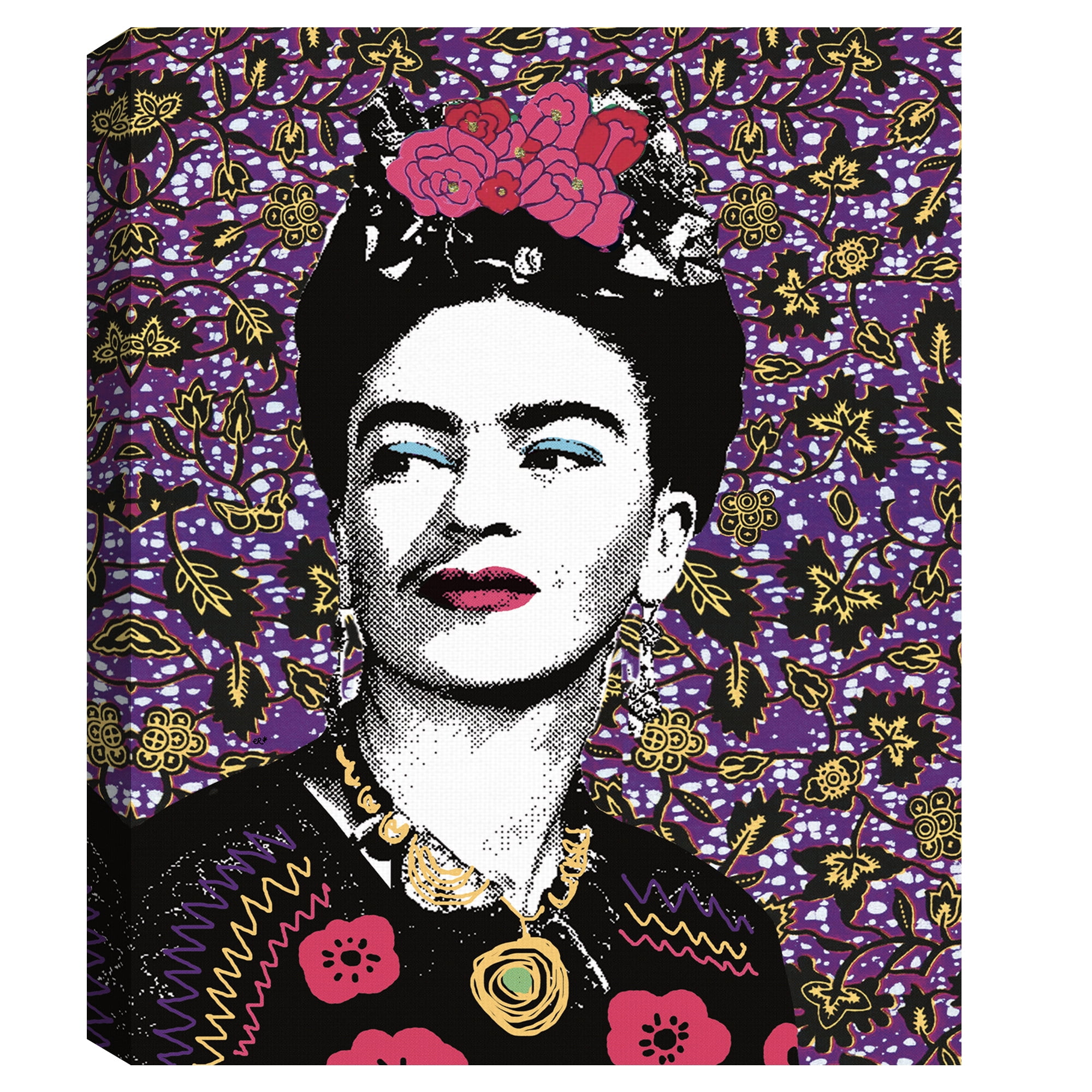 Frida My Own Muse by Emillie Ramon Frida Portrait Canvas Art