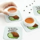 thumbnail image 5 of Esta tortuga... te juzga. Posavasos para cocina, manteles individuales, antideslizantes, aislantes, para tazas de café, para el hogar, juego de 4 almohadillas para vajilla, 5 of 5