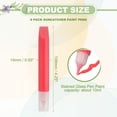 thumbnail image 2 of Lot de 6 Stylos de Peinture Attrape-Soleil, Stylos de Peinture Attrape-Soleil Rouges 10 ml Chacun Kit d'Art de Vitrail pour Peindre Pigment de Verre Artisanat, 2 of 7