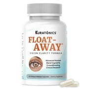 Float-Away: Vision Clarity Formula, 120ct - Clinically Proven, Triple Strength Eye Floater & Vision Support Supplement